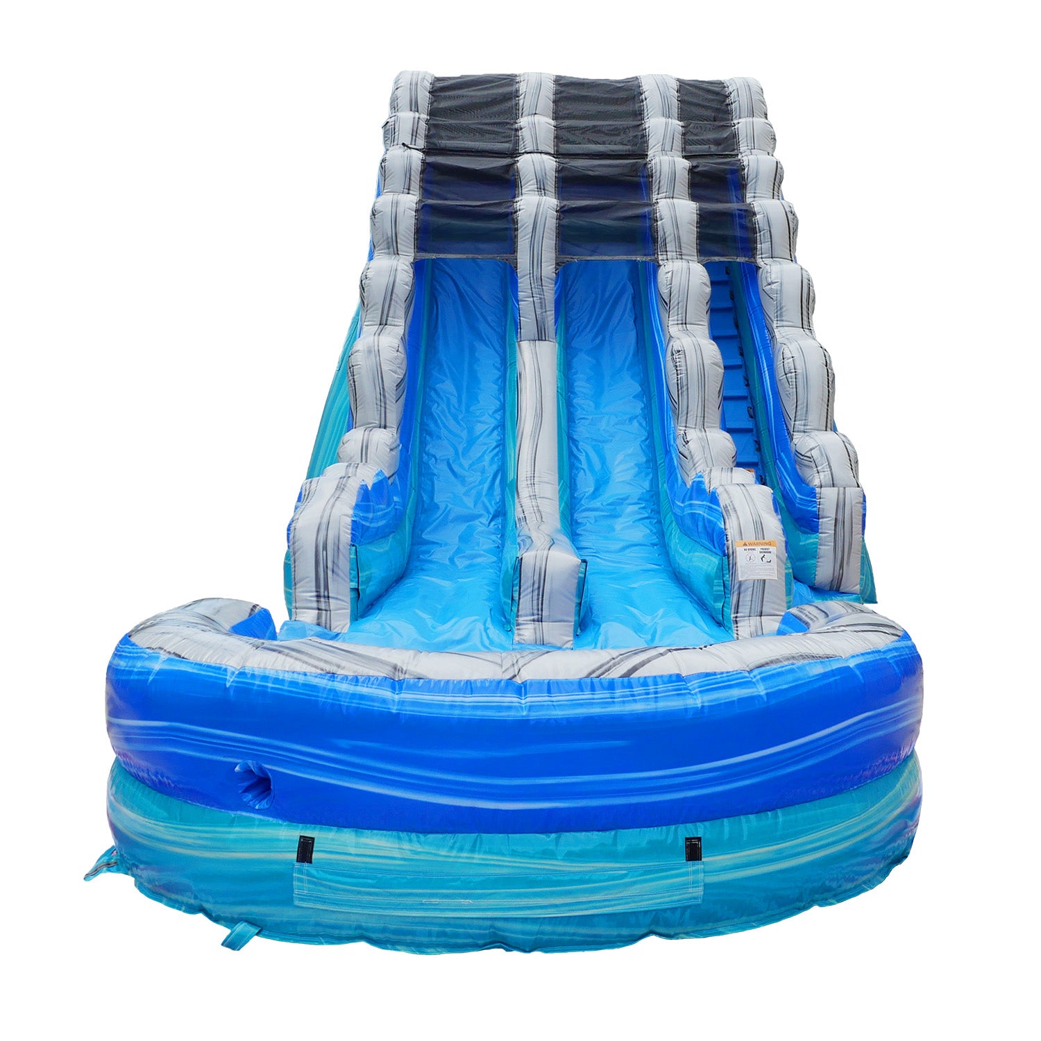 OCEAN BLUE 19 FT DUAL LANE SLIDE