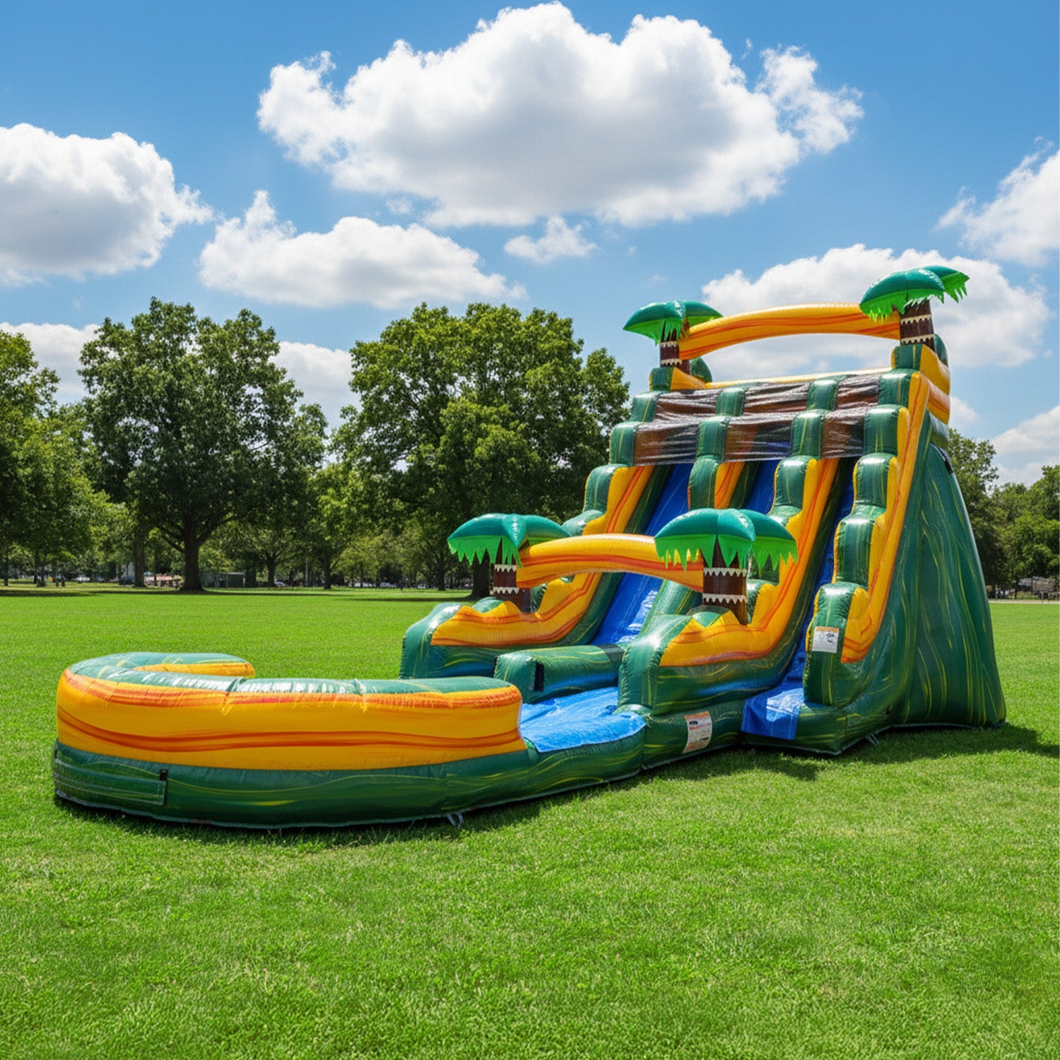 CALI PALMS 20 FT DUAL LANE SLIDE