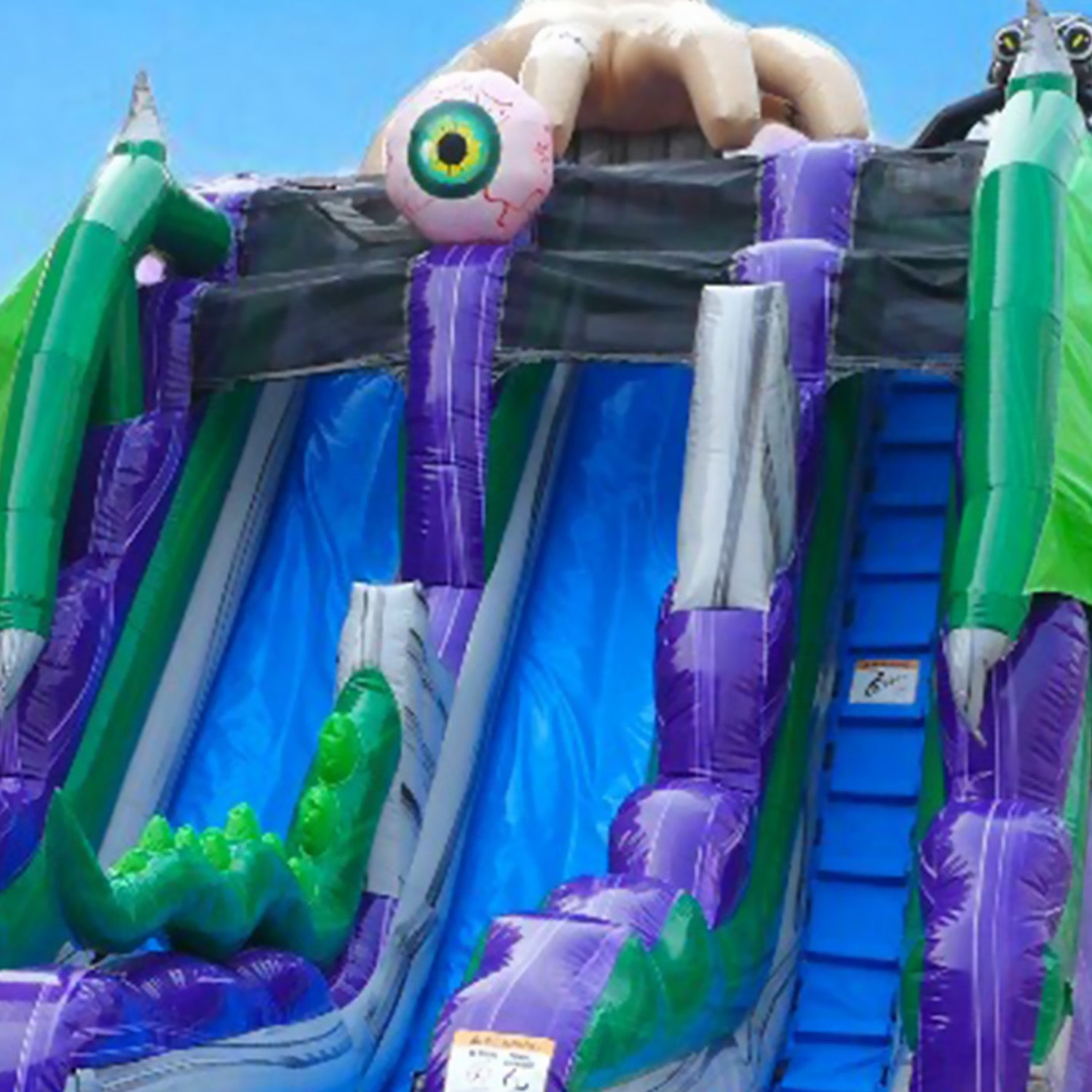 MONSTER DRAGON 20 FT DUAL LANE SLIDE