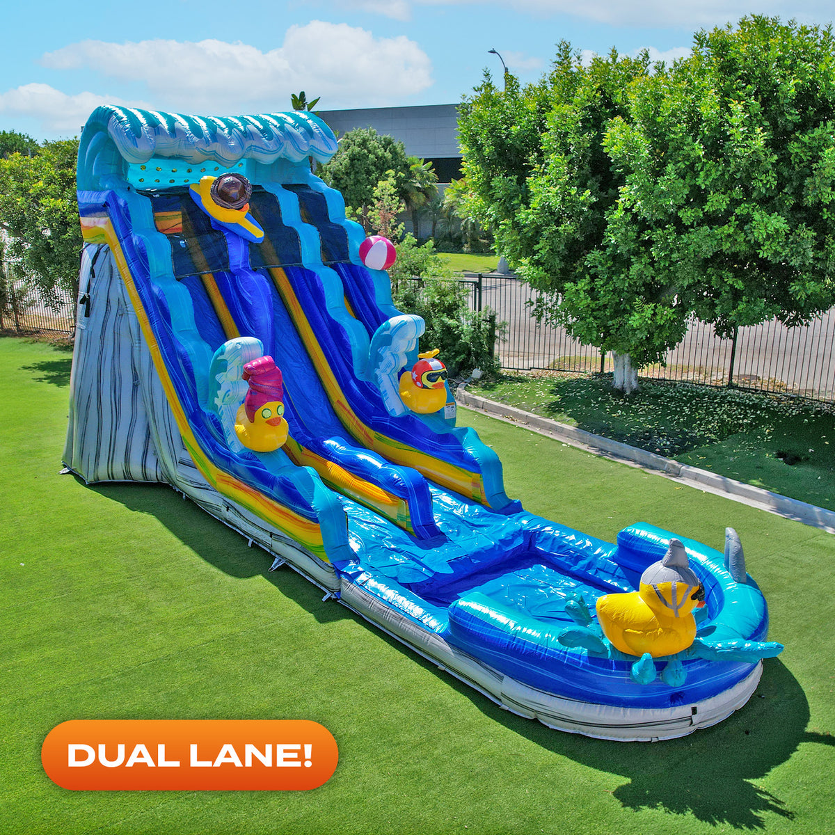 MINDSET MATTER 20 FT DUAL LANE SLIDE