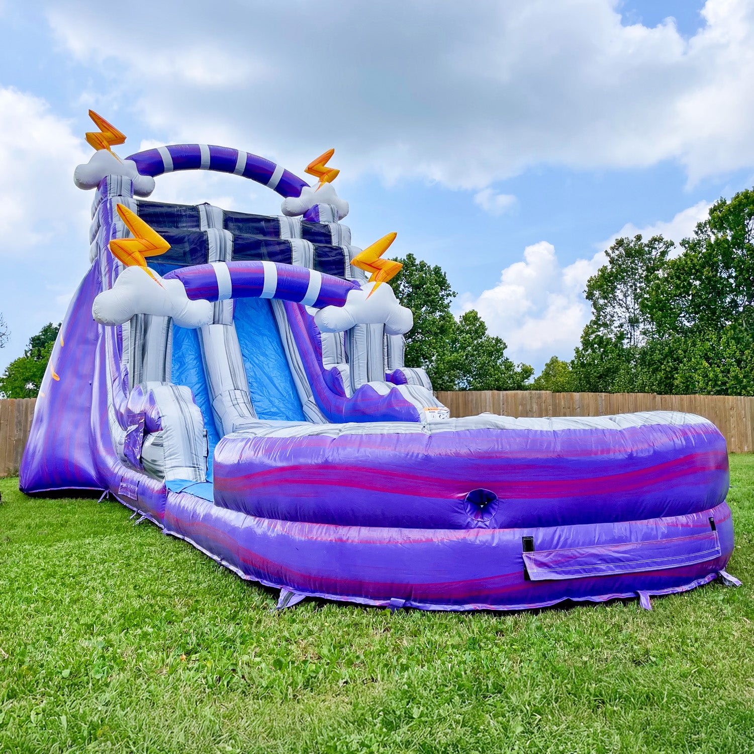 THUNDER 20 FT DUAL LANE SLIDE