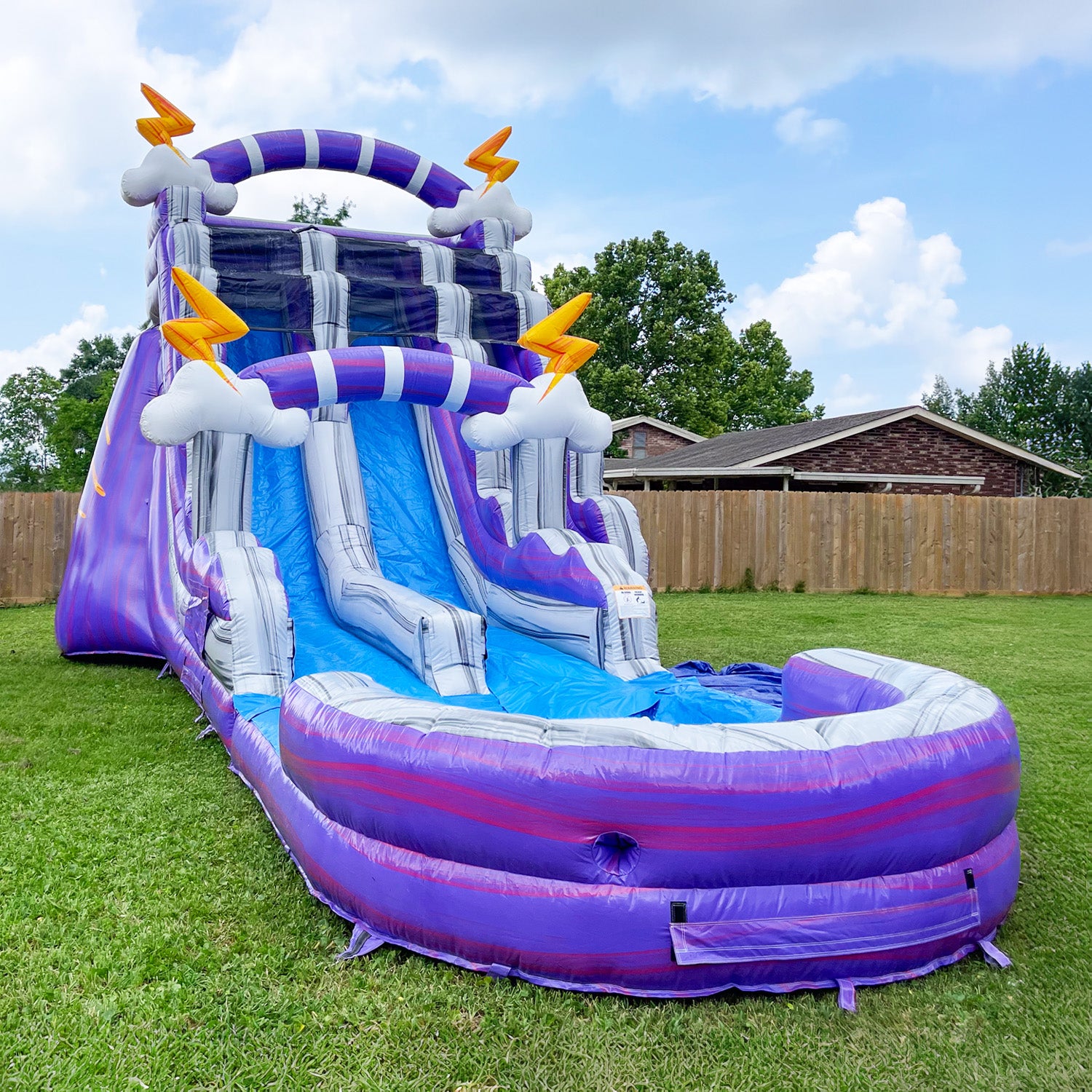 THUNDER 20 FT DUAL LANE SLIDE