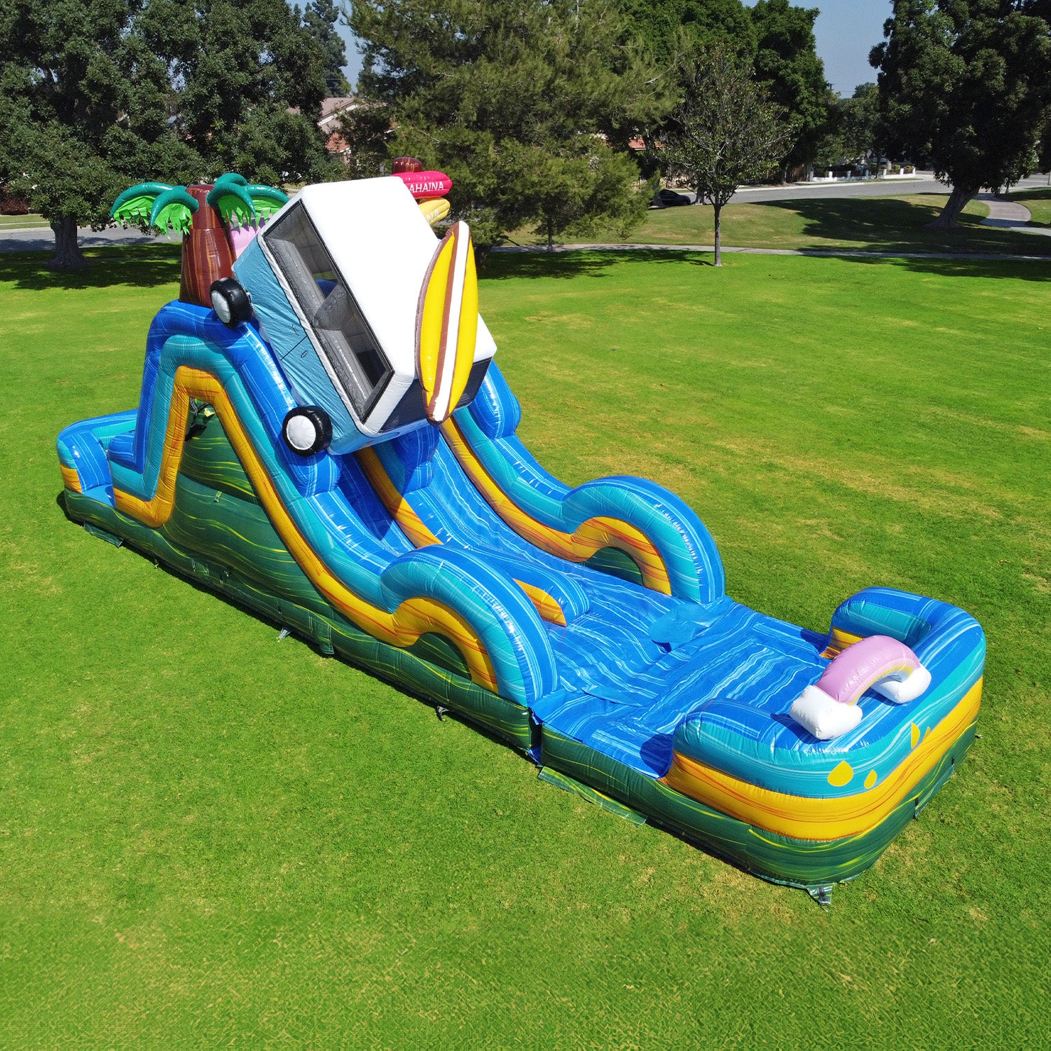 BEACH CAMPER 17 FT DUAL LANE BACK LOAD SLIDE