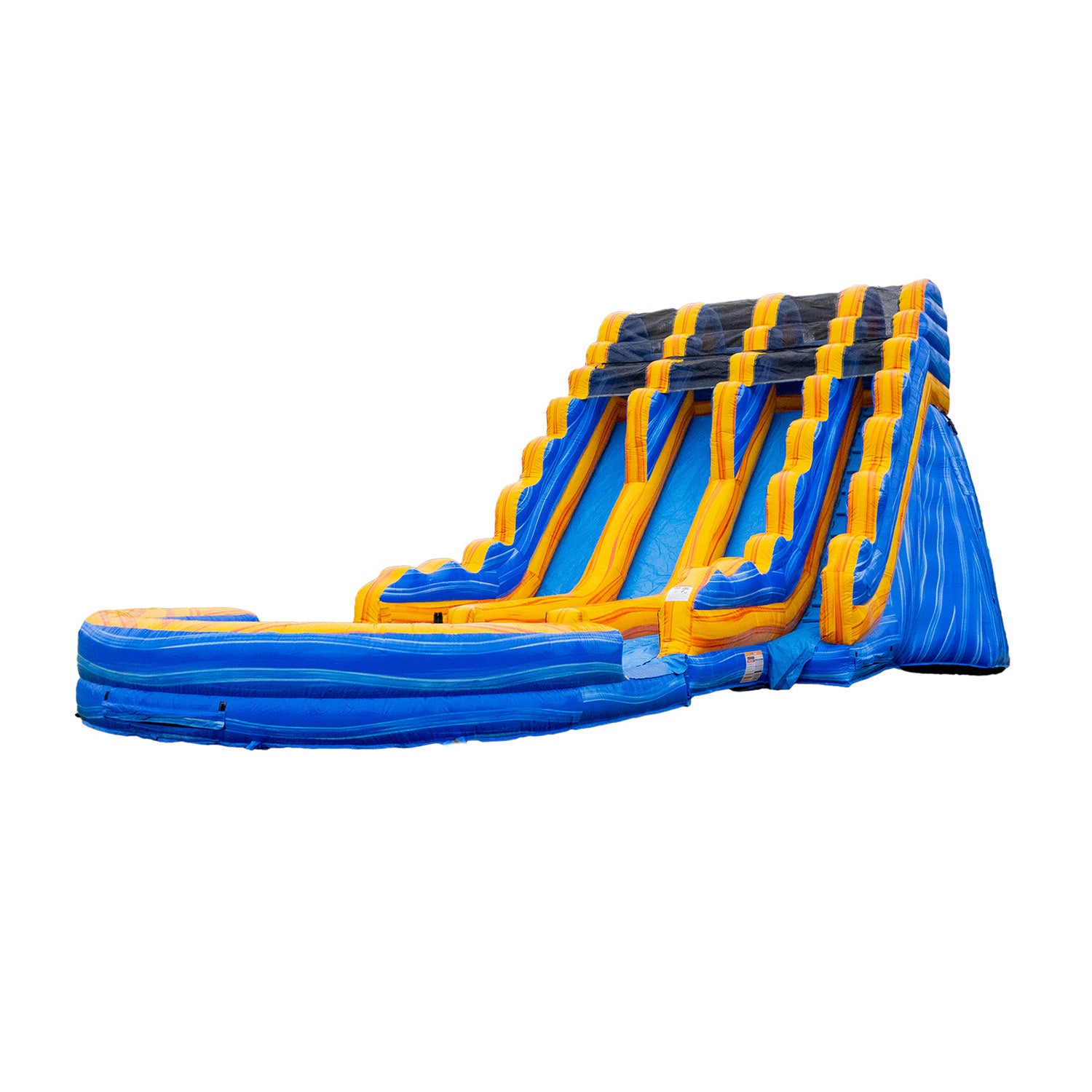 MELTING ARCTIC TRIPLE LANE SLIDE (DUAL EXITS)