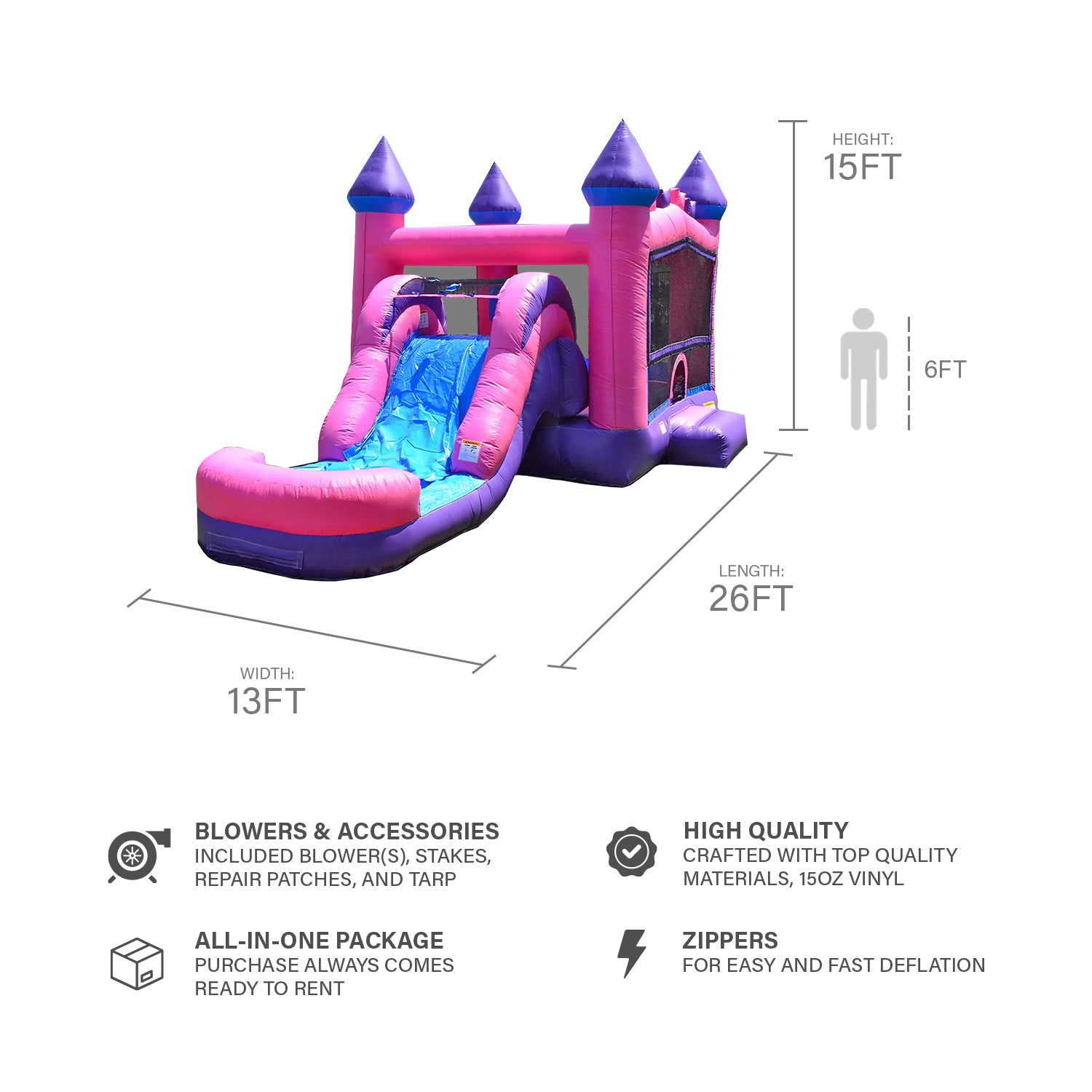 Princess Athletic 5 in 1 Combo: Royalty Meets Action at JumpOrange