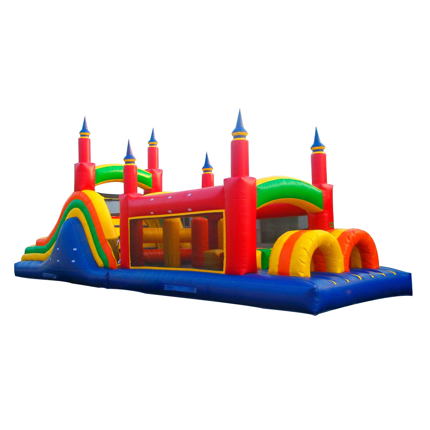 40 ft RAINBOW MEGA OBSTACLE COURSE